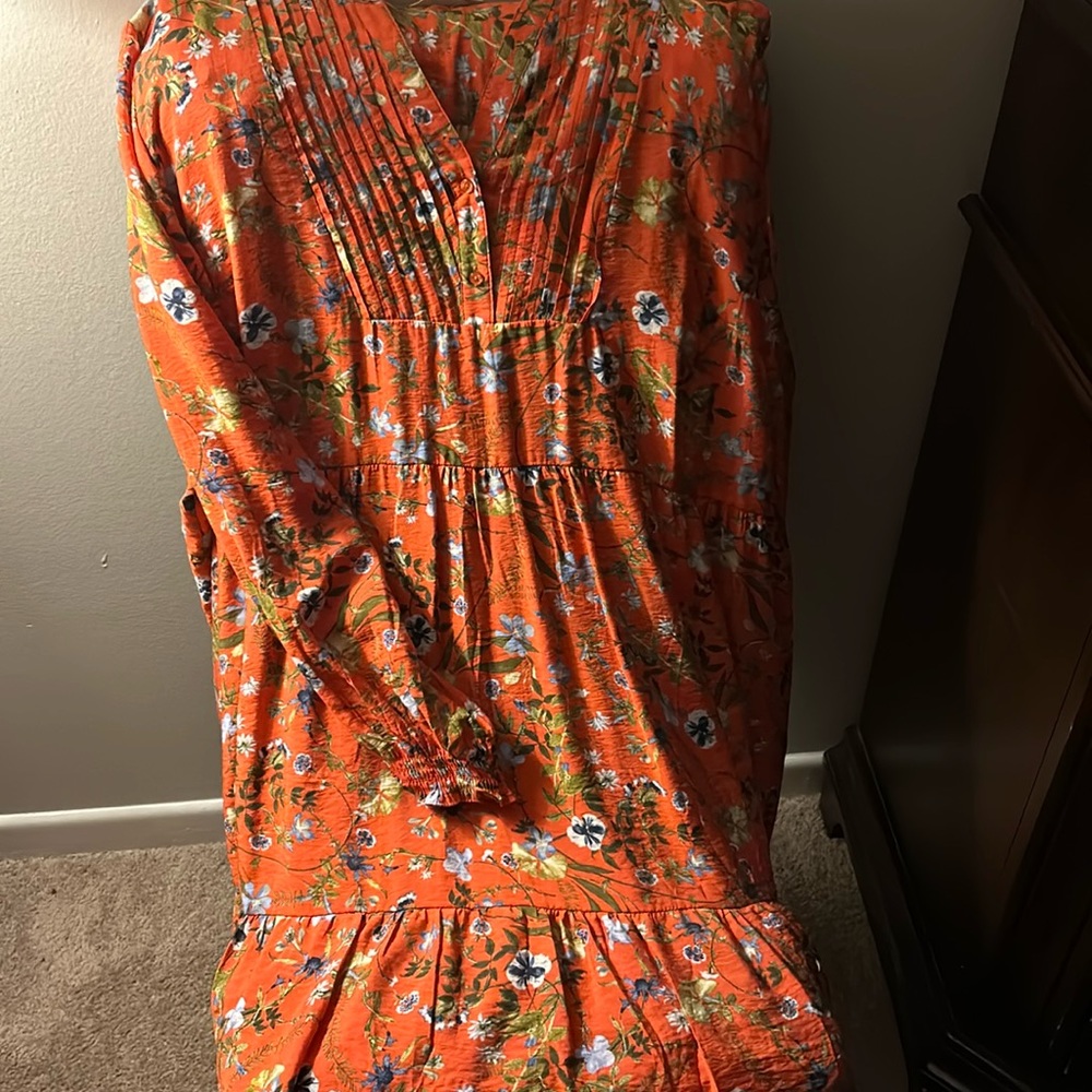 Terra Sky multicolored summer dress 4x